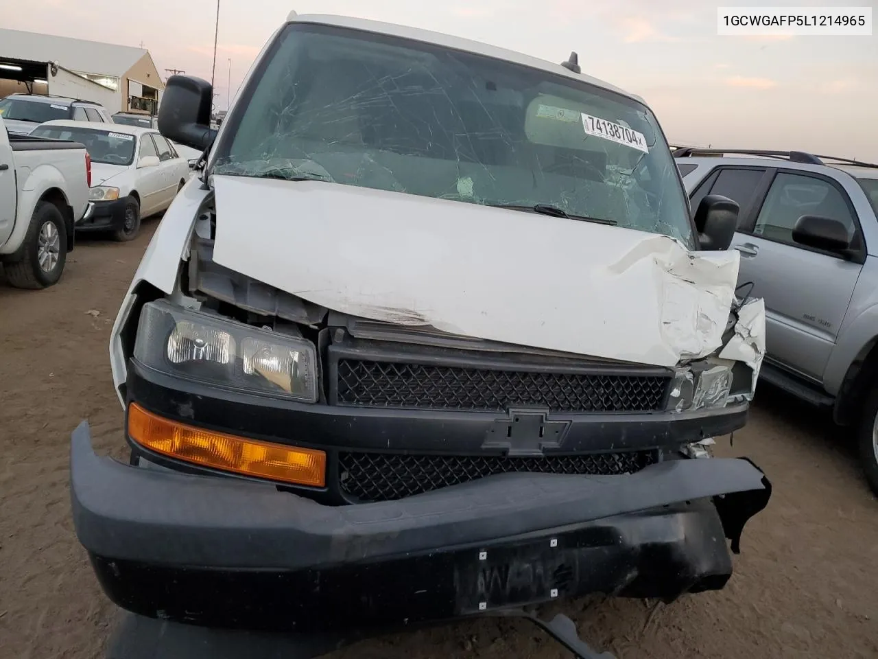 1GCWGAFP5L1214965 2020 Chevrolet Express G2500