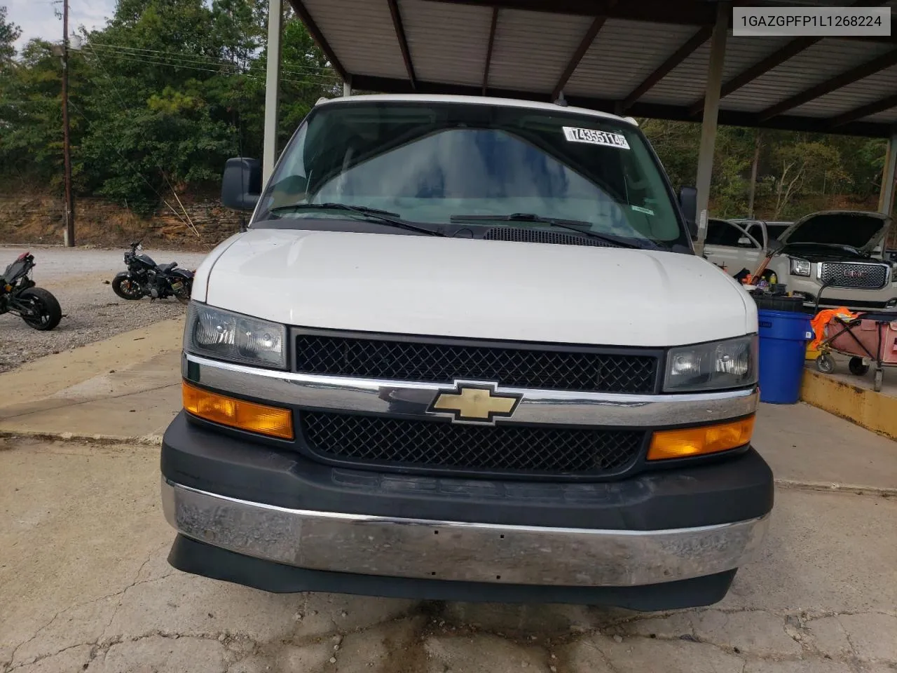 2020 Chevrolet Express G3500 Lt VIN: 1GAZGPFP1L1268224 Lot: 74355114