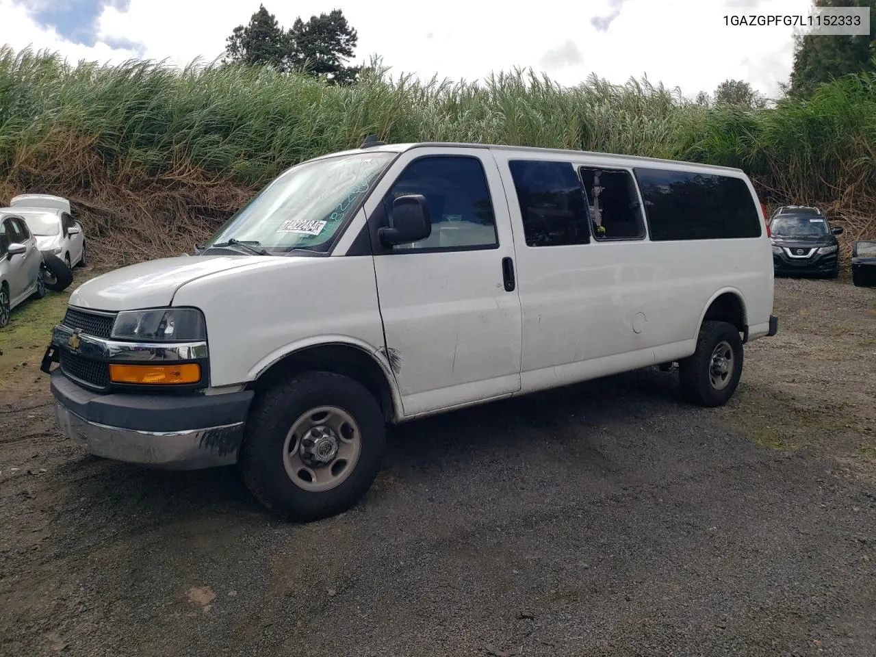 2020 Chevrolet Express G3500 Lt VIN: 1GAZGPFG7L1152333 Lot: 74822484