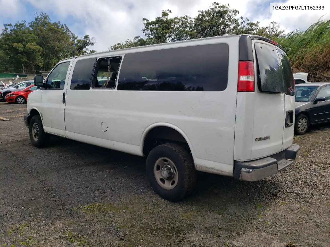 2020 Chevrolet Express G3500 Lt VIN: 1GAZGPFG7L1152333 Lot: 74822484