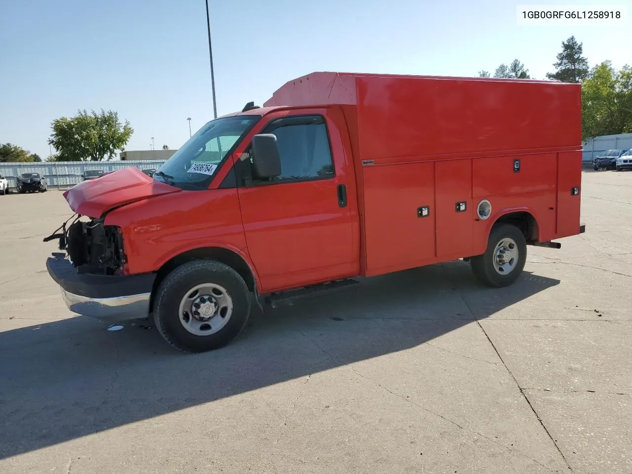 2020 Chevrolet Express G3500 VIN: 1GB0GRFG6L1258918 Lot: 74936764