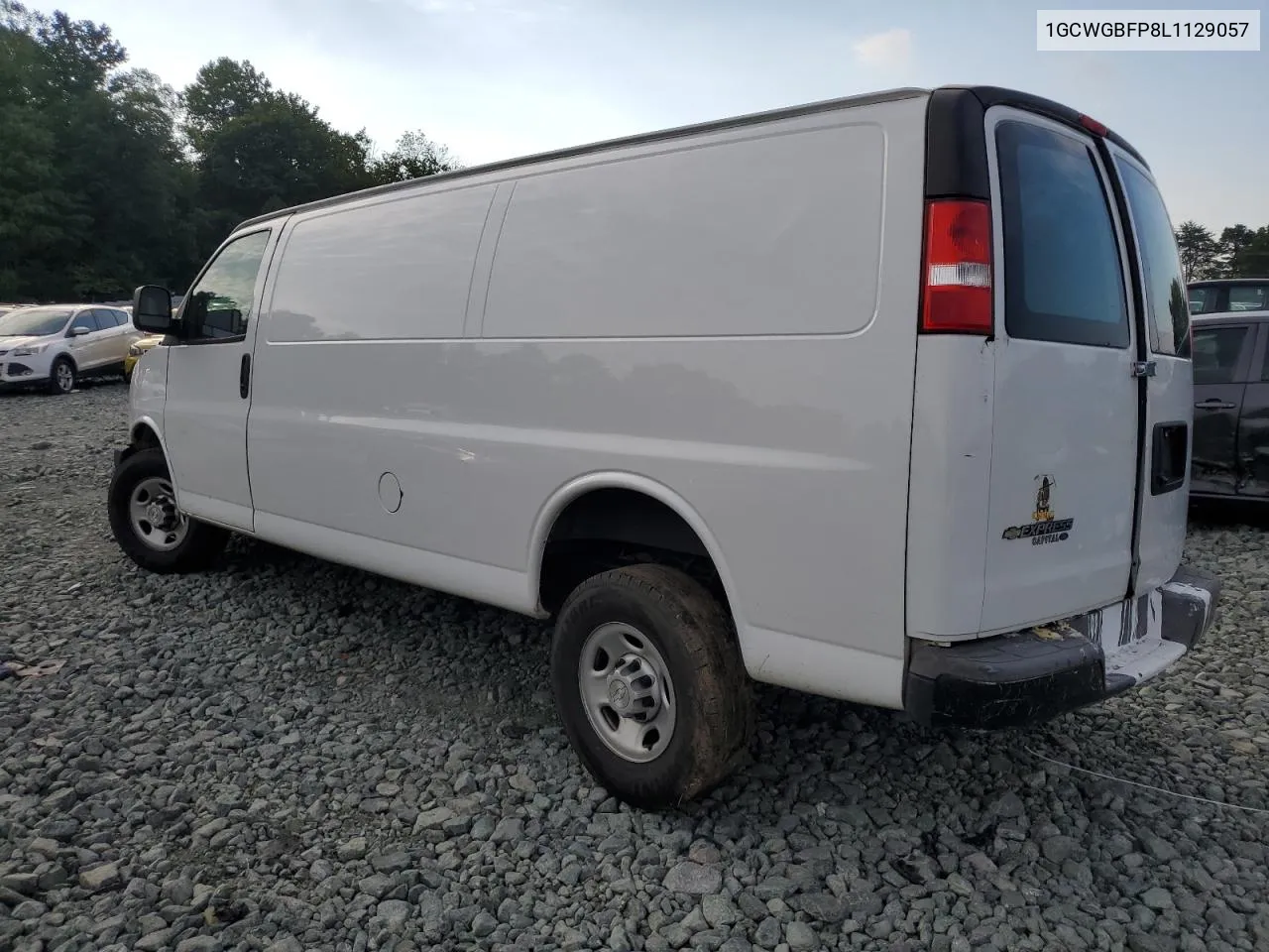 2020 Chevrolet Express G2500 VIN: 1GCWGBFP8L1129057 Lot: 75857194