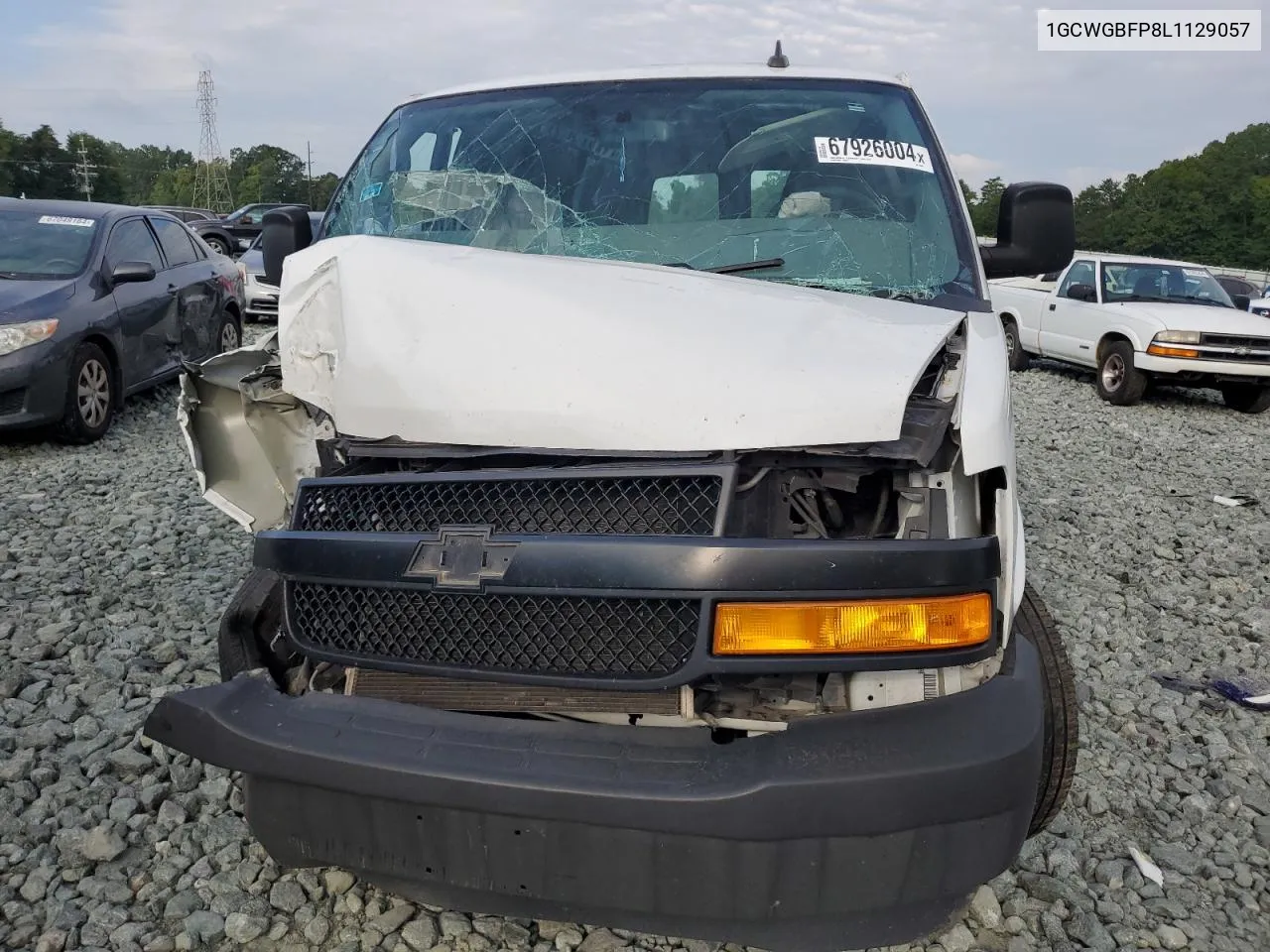 1GCWGBFP8L1129057 2020 Chevrolet Express G2500