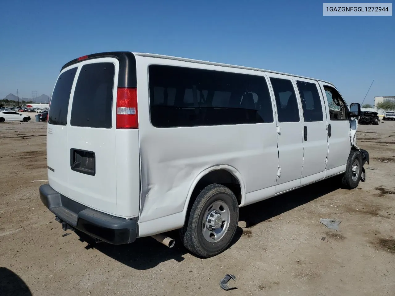 2020 Chevrolet Express G3500 Ls VIN: 1GAZGNFG5L1272944 Lot: 75927124