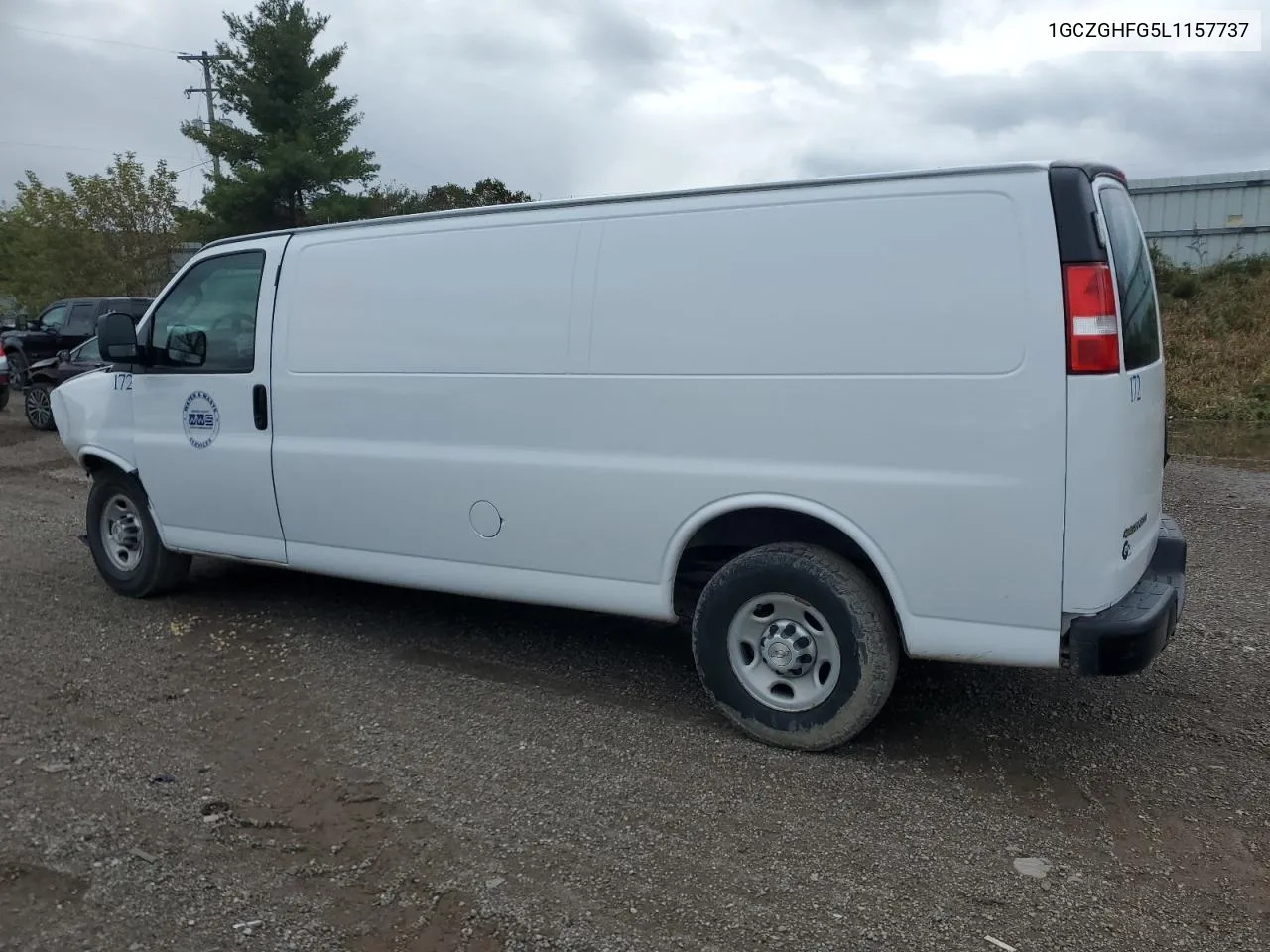 2020 Chevrolet Express G3500 VIN: 1GCZGHFG5L1157737 Lot: 76065244