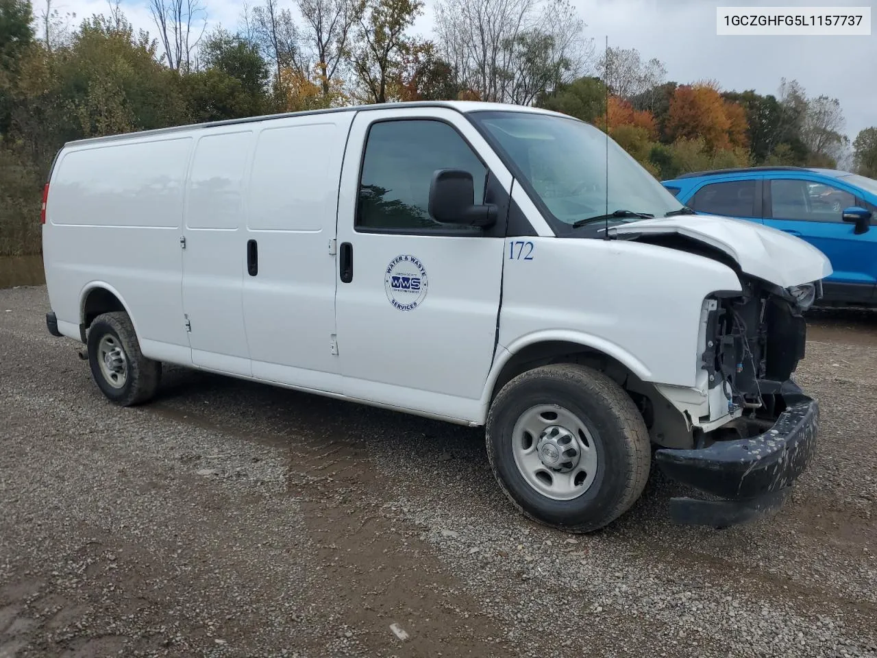 2020 Chevrolet Express G3500 VIN: 1GCZGHFG5L1157737 Lot: 76065244