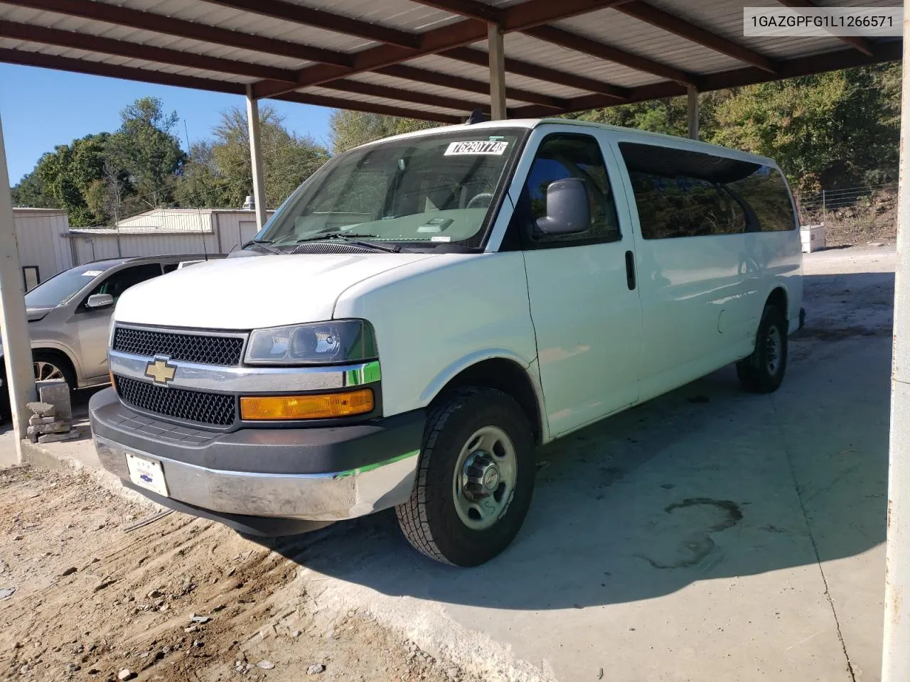 2020 Chevrolet Express G3500 Lt VIN: 1GAZGPFG1L1266571 Lot: 76290774