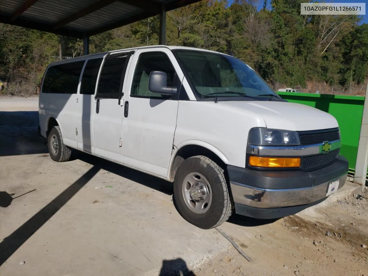 2020 Chevrolet Express G3500 Lt VIN: 1GAZGPFG1L1266571 Lot: 76290774