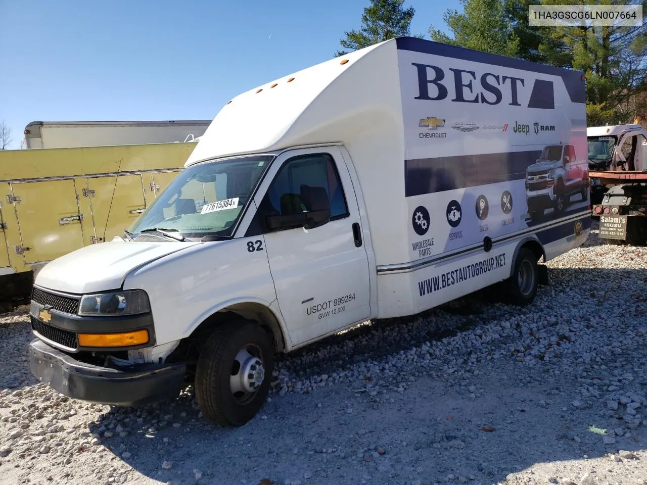 2020 Chevrolet Express G3500 VIN: 1HA3GSCG6LN007664 Lot: 77615384