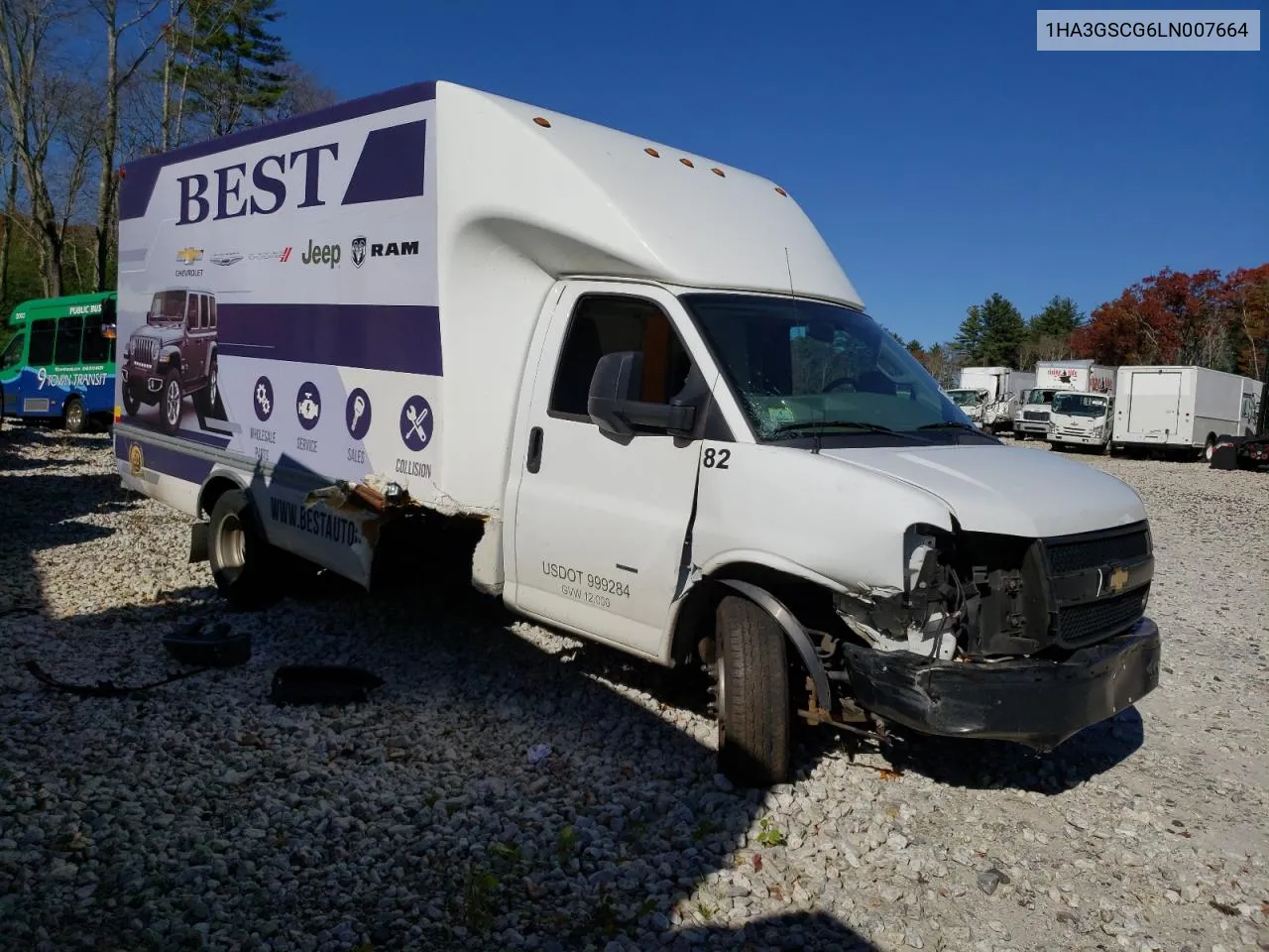 2020 Chevrolet Express G3500 VIN: 1HA3GSCG6LN007664 Lot: 77615384