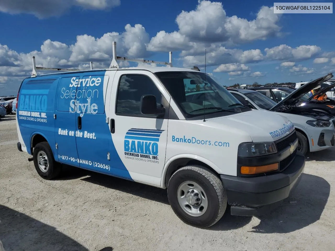 2020 Chevrolet Express G2500 VIN: 1GCWGAFG8L1225104 Lot: 77683354