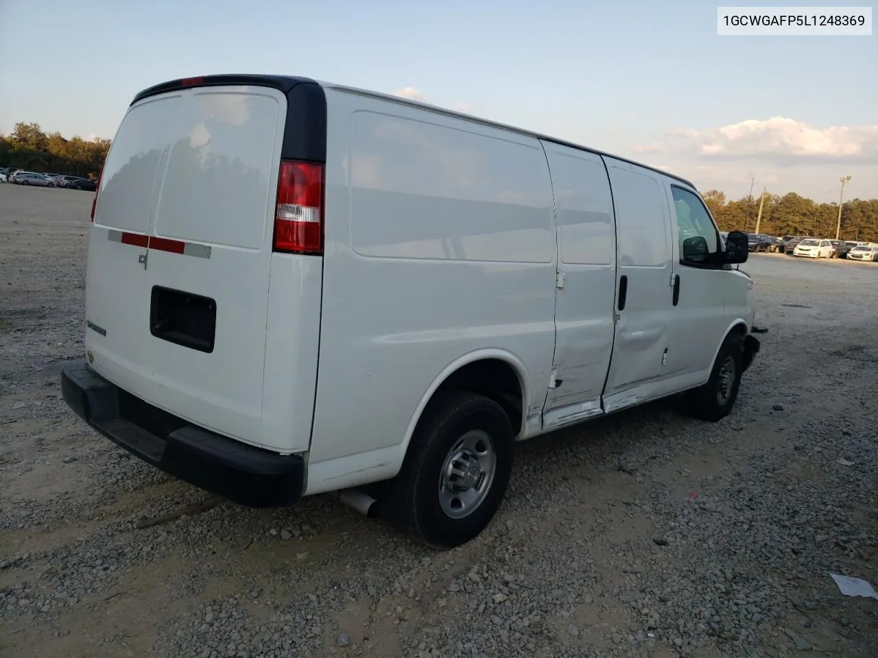 2020 Chevrolet Express G2500 VIN: 1GCWGAFP5L1248369 Lot: 78134564