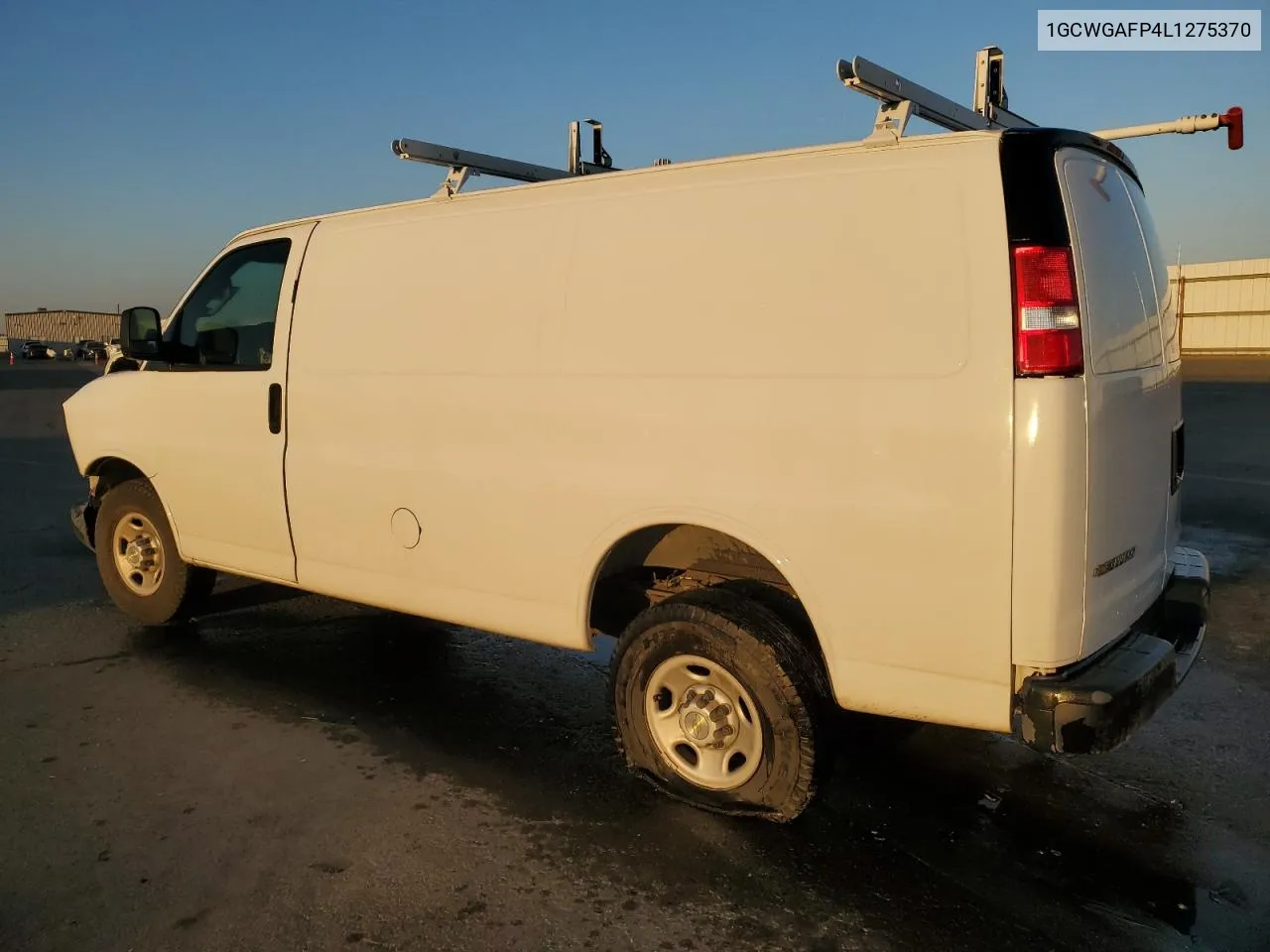 2020 Chevrolet Express G2500 VIN: 1GCWGAFP4L1275370 Lot: 78934974