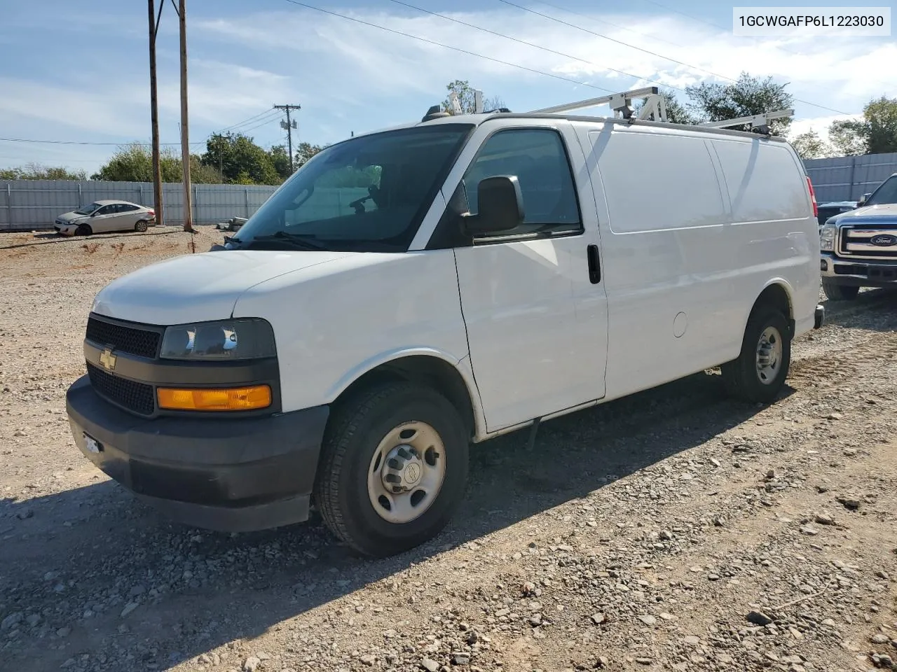 2020 Chevrolet Express G2500 VIN: 1GCWGAFP6L1223030 Lot: 78948554