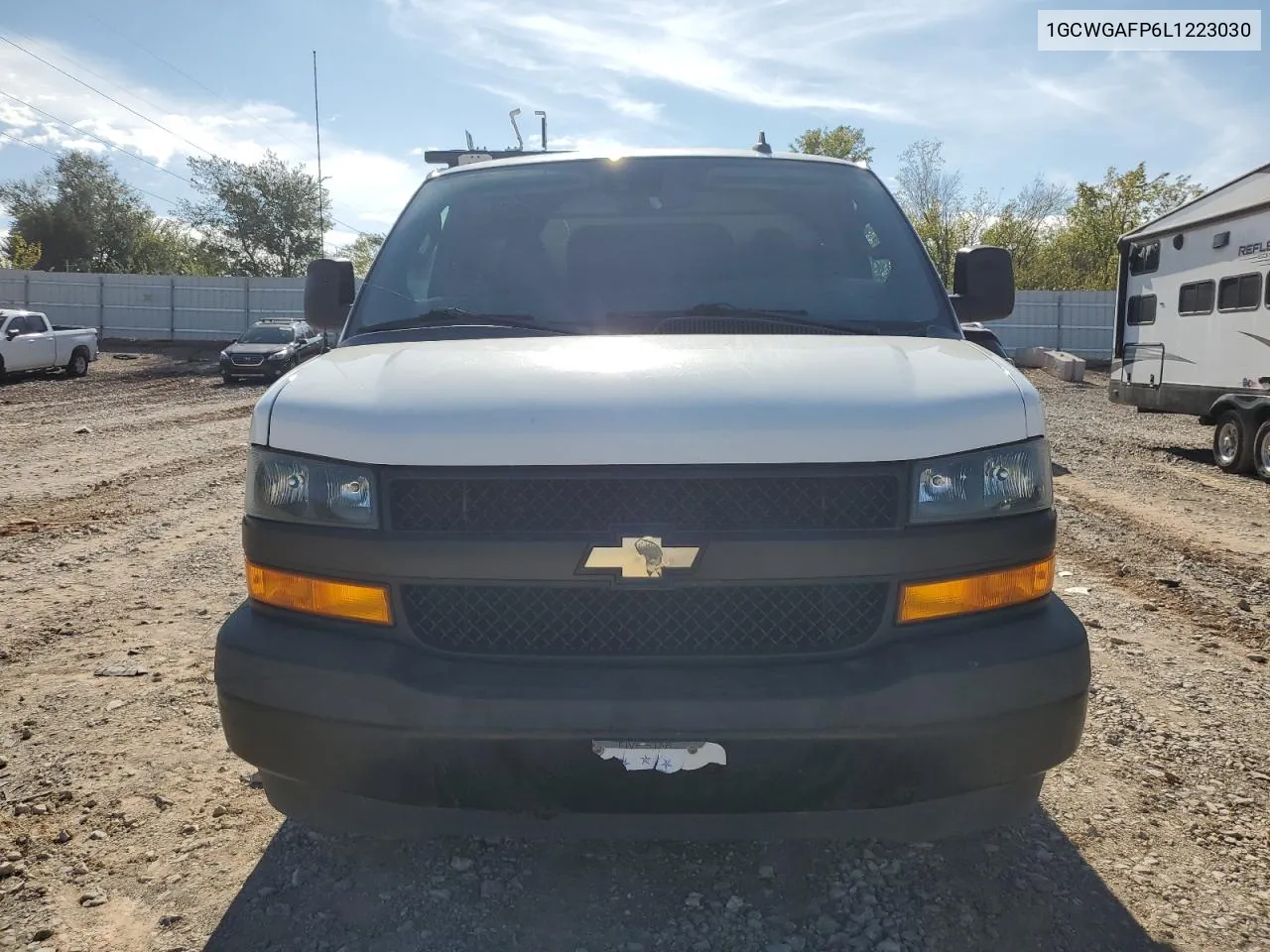 2020 Chevrolet Express G2500 VIN: 1GCWGAFP6L1223030 Lot: 78948554