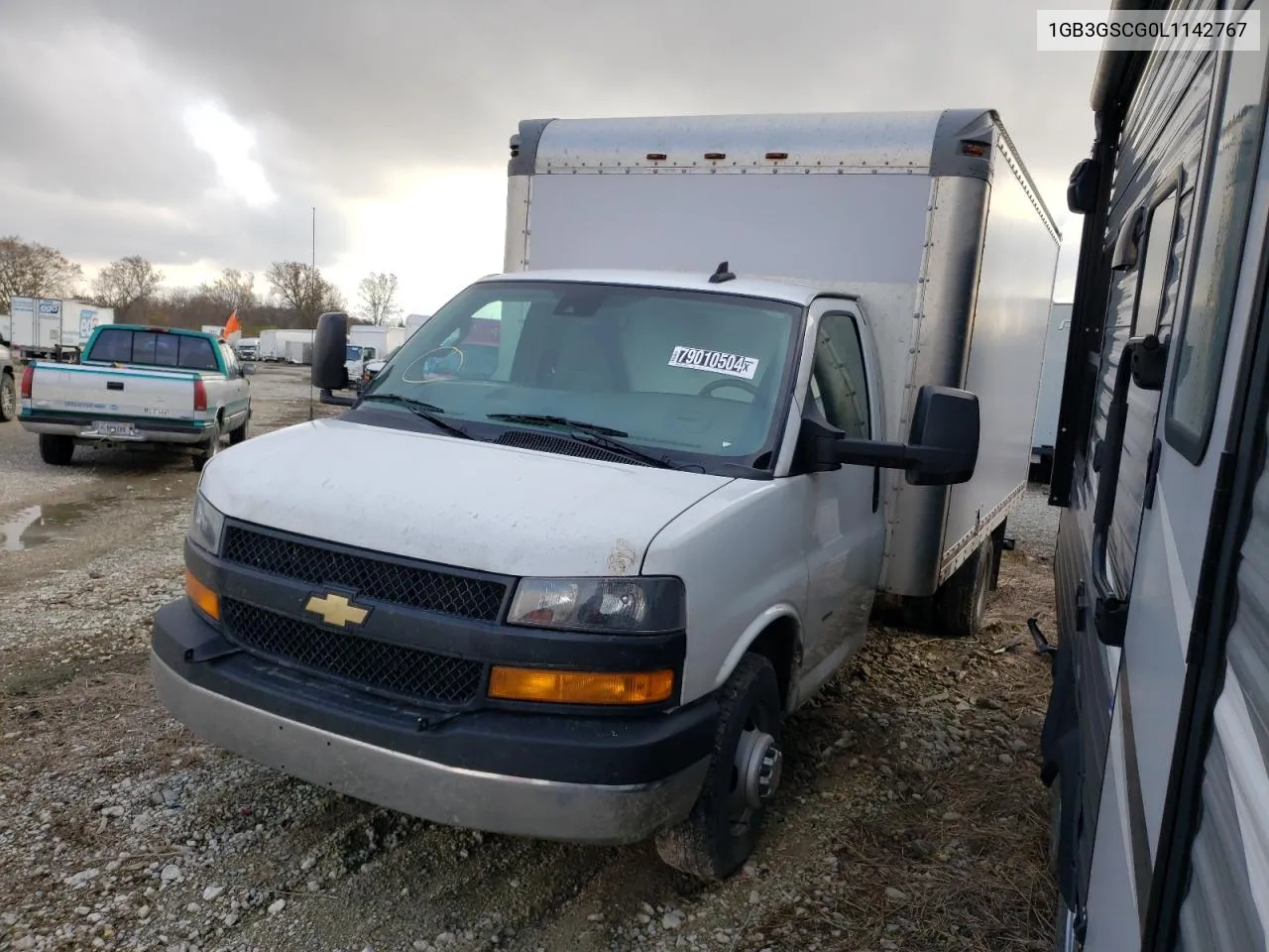 2020 Chevrolet Express G3500 VIN: 1GB3GSCG0L1142767 Lot: 79010504