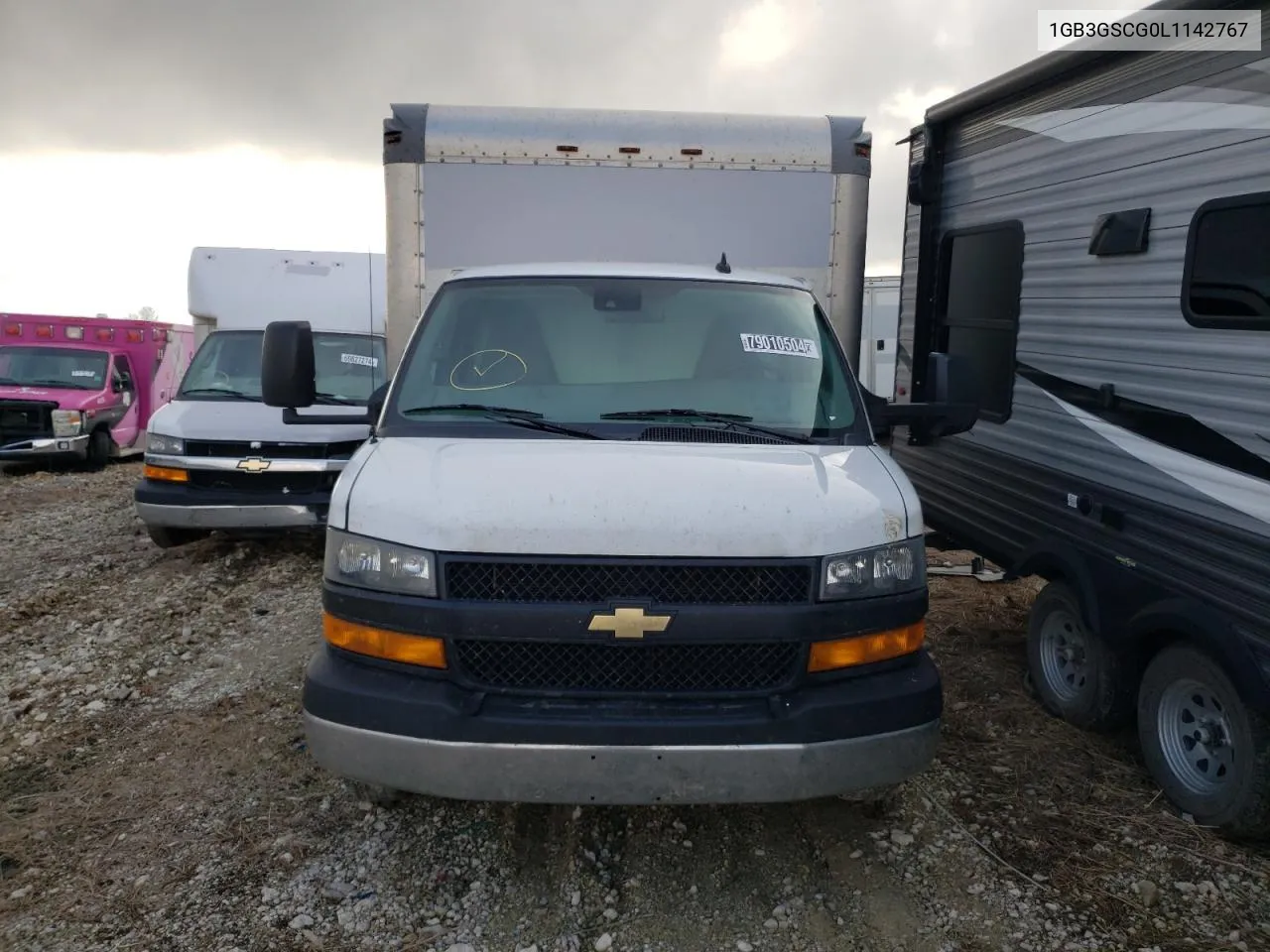 2020 Chevrolet Express G3500 VIN: 1GB3GSCG0L1142767 Lot: 79010504