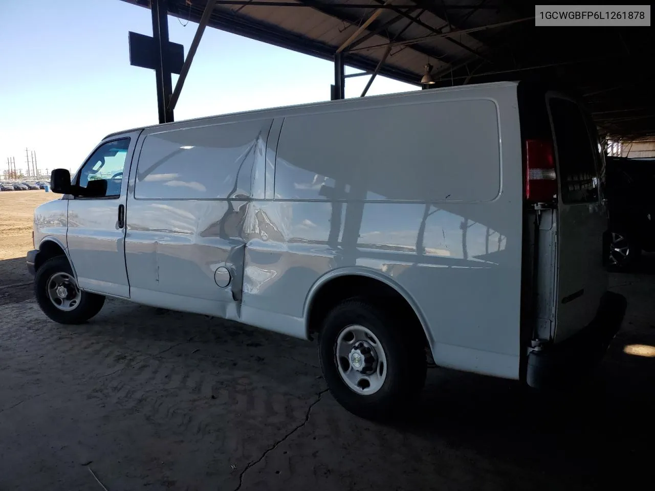 2020 Chevrolet Express G2500 VIN: 1GCWGBFP6L1261878 Lot: 79182334