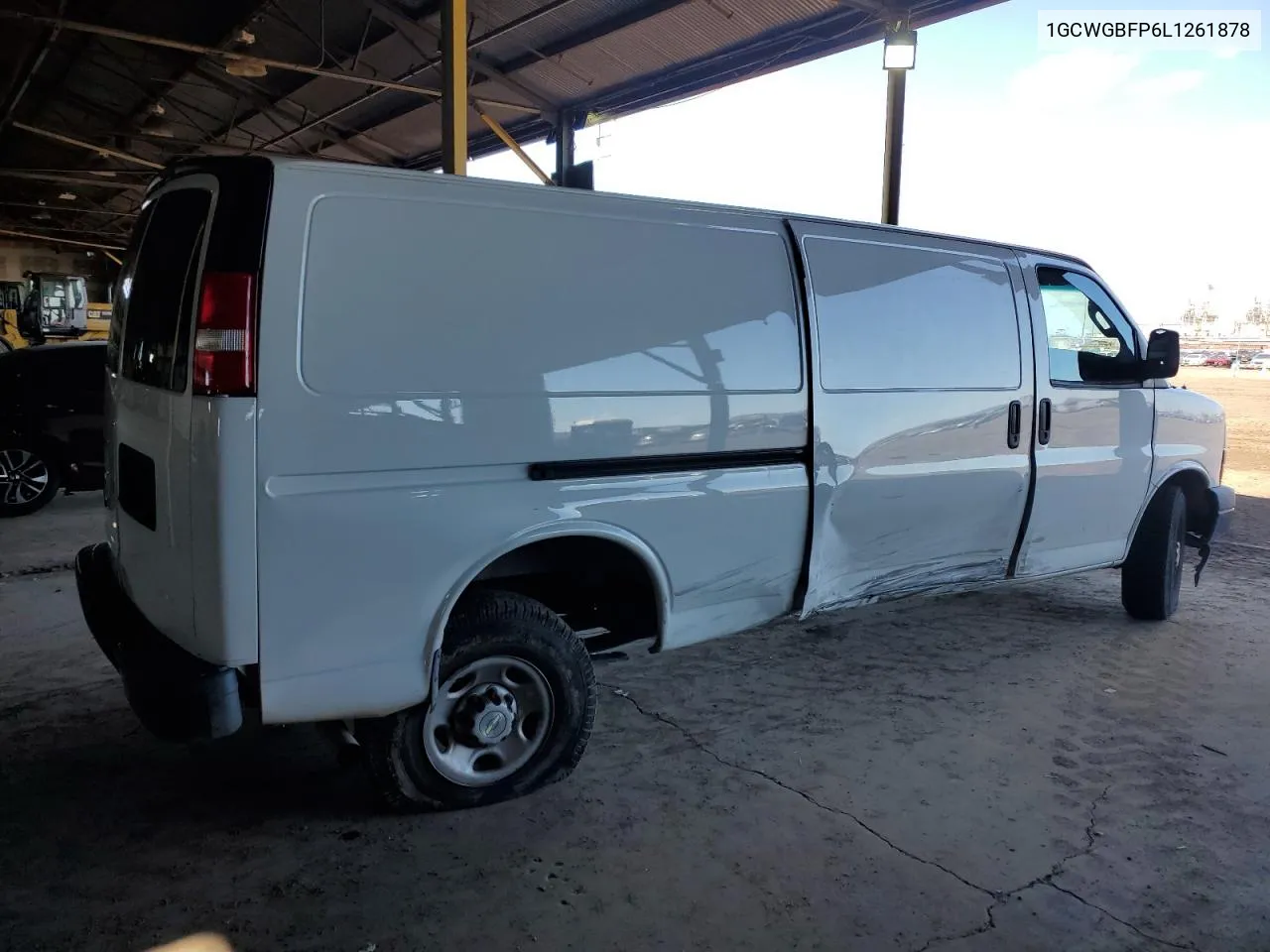 2020 Chevrolet Express G2500 VIN: 1GCWGBFP6L1261878 Lot: 79182334