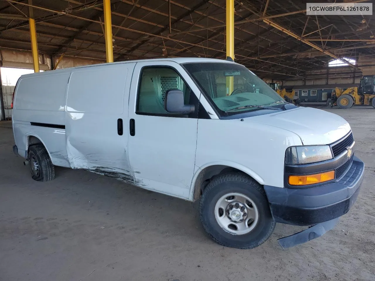 2020 Chevrolet Express G2500 VIN: 1GCWGBFP6L1261878 Lot: 79182334