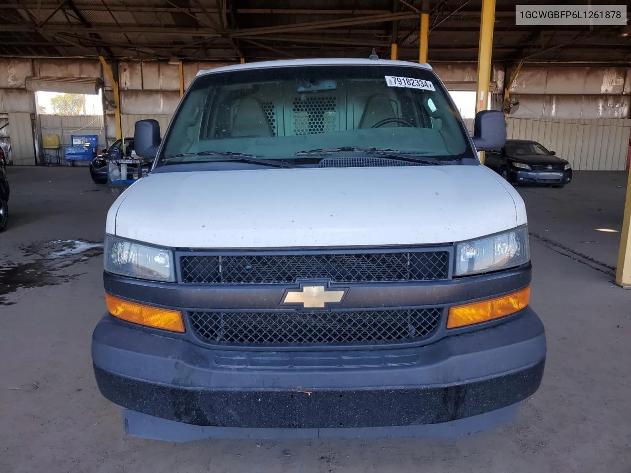 2020 Chevrolet Express G2500 VIN: 1GCWGBFP6L1261878 Lot: 79182334