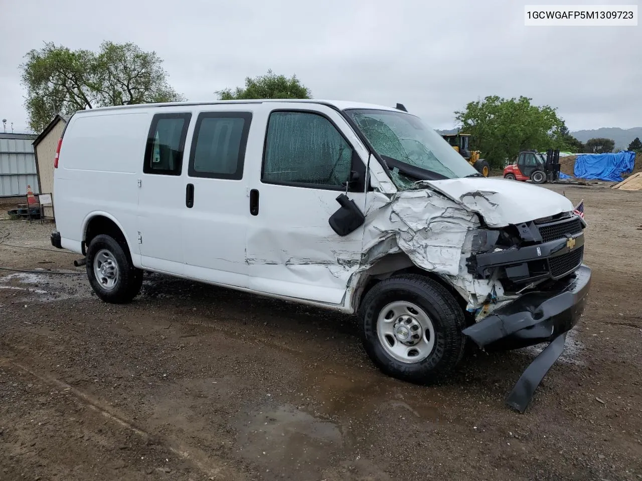 2021 Chevrolet Express G2500 VIN: 1GCWGAFP5M1309723 Lot: 51600064