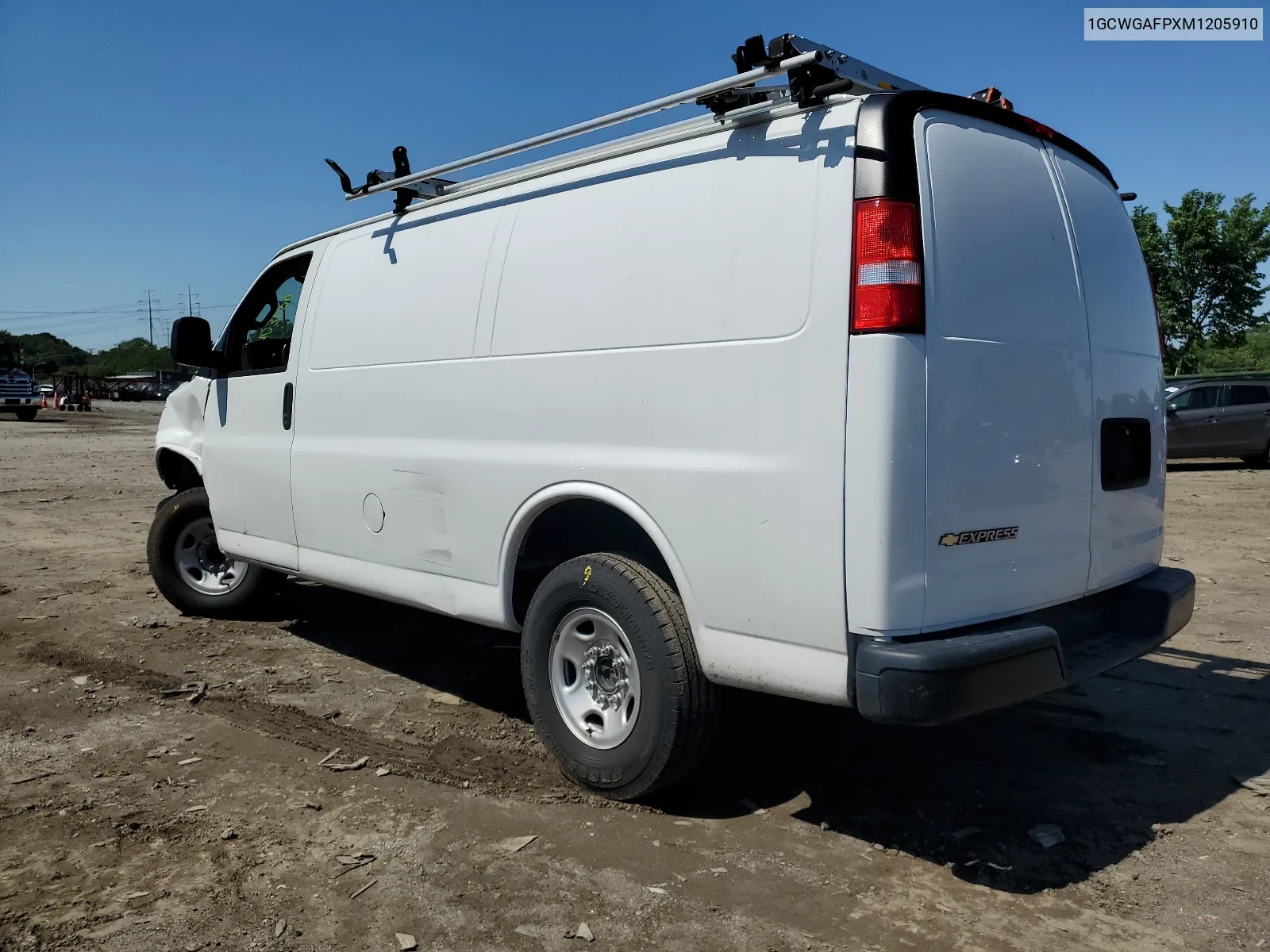 2021 Chevrolet Express G2500 VIN: 1GCWGAFPXM1205910 Lot: 54903684