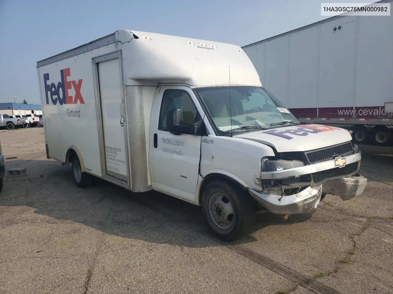 1HA3GSC75MN000982 2021 Chevrolet Express G3500