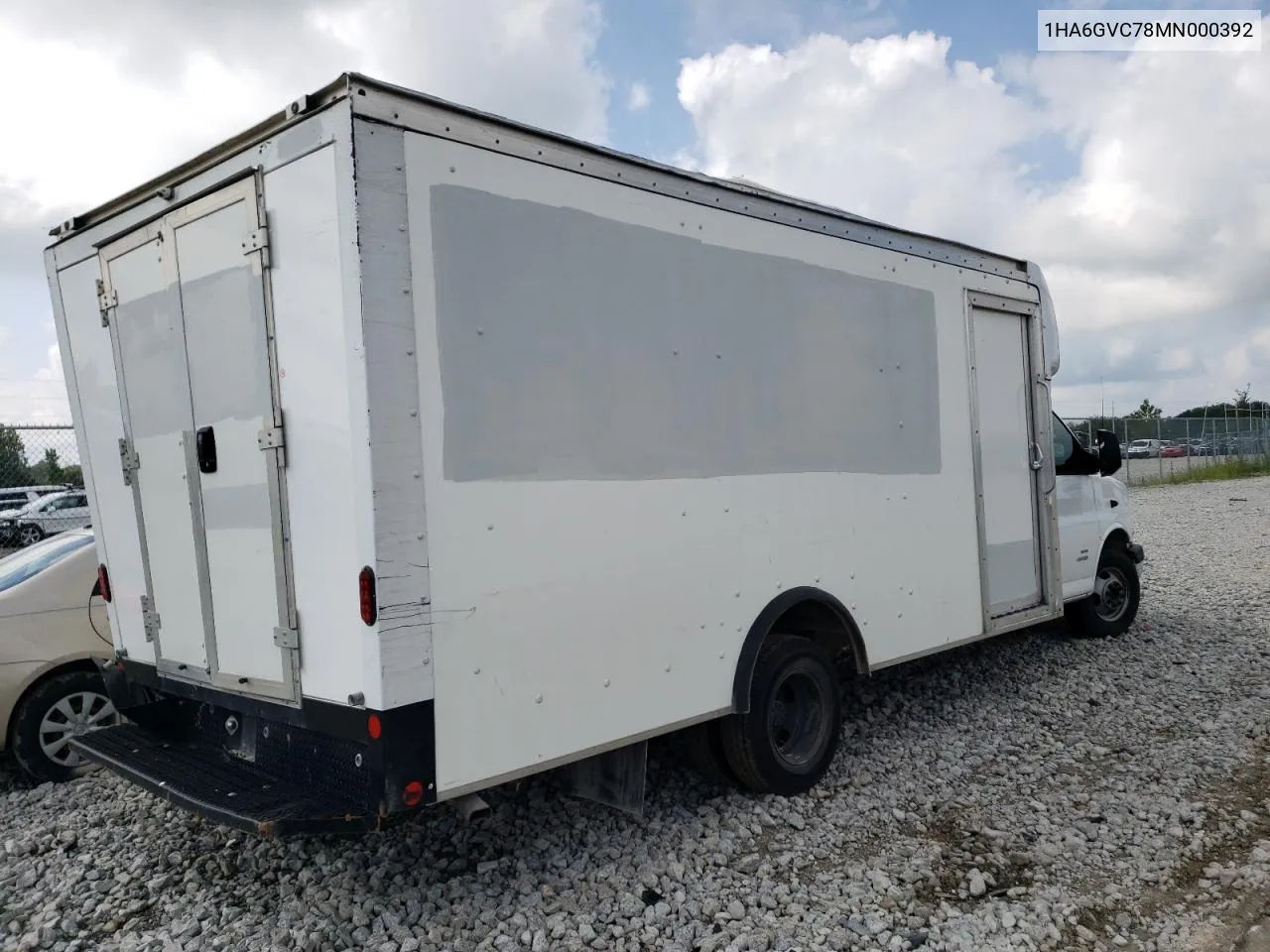 2021 Chevrolet Express G4500 VIN: 1HA6GVC78MN000392 Lot: 66363354