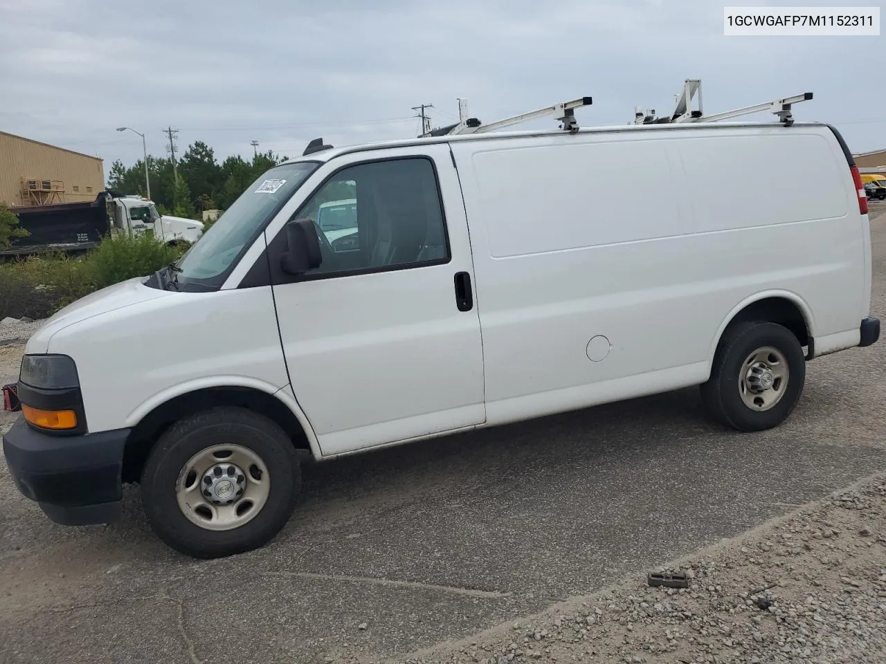 2021 Chevrolet Express G2500 VIN: 1GCWGAFP7M1152311 Lot: 67084494