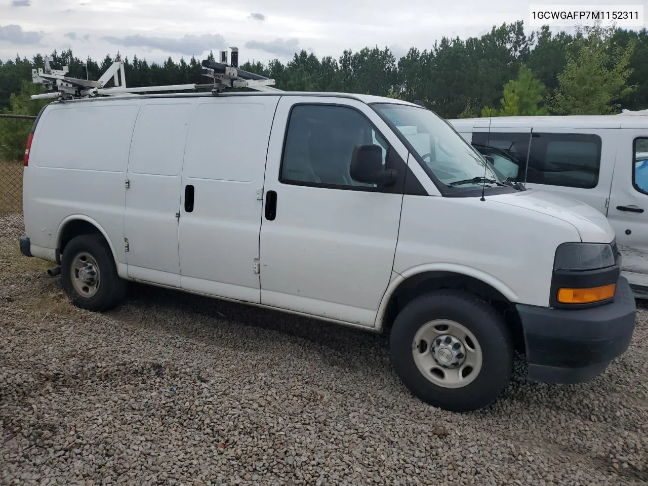 2021 Chevrolet Express G2500 VIN: 1GCWGAFP7M1152311 Lot: 67084494