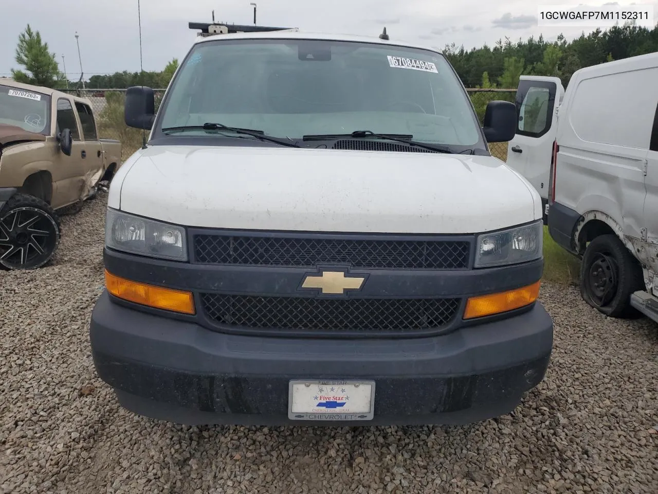 1GCWGAFP7M1152311 2021 Chevrolet Express G2500