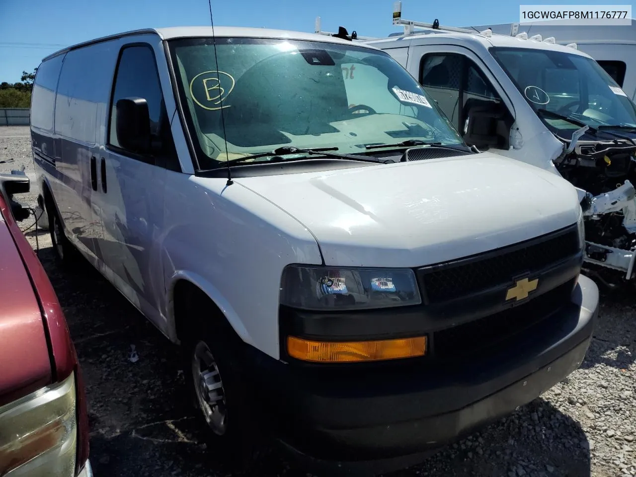 1GCWGAFP8M1176777 2021 Chevrolet Express G2500