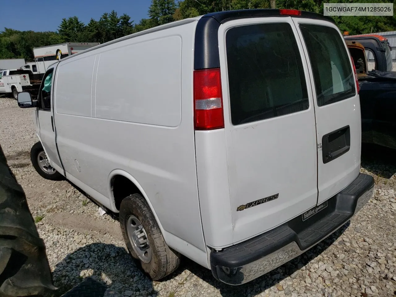 2021 Chevrolet Express G2500 VIN: 1GCWGAF74M1285026 Lot: 70397674