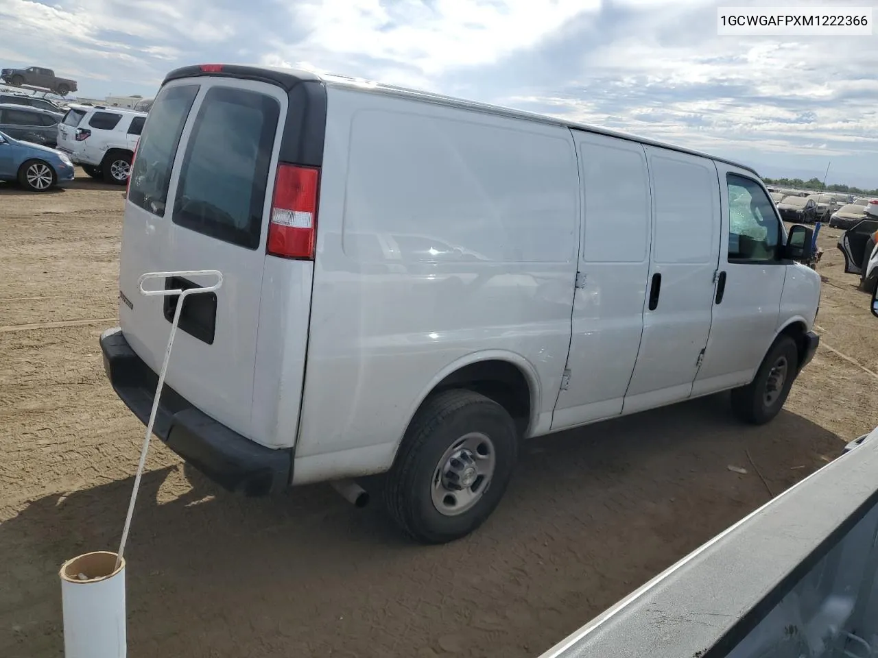 2021 Chevrolet Express G2500 VIN: 1GCWGAFPXM1222366 Lot: 72544574