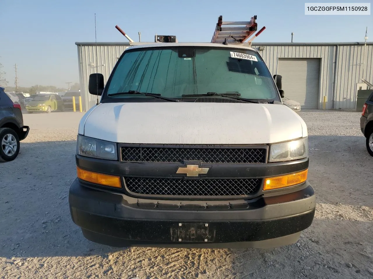 2021 Chevrolet Express G3500 VIN: 1GCZGGFP5M1150928 Lot: 74603964