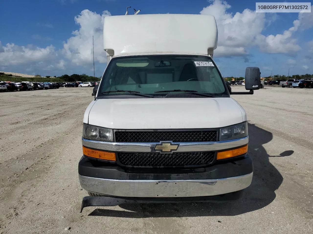 2021 Chevrolet Express G3500 VIN: 1GB0GRFP7M1302572 Lot: 75648304