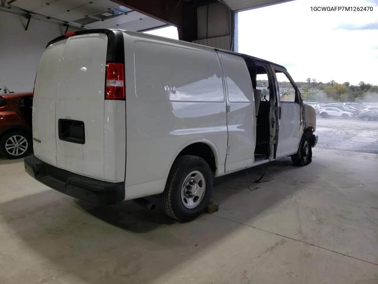 2021 Chevrolet Express G2500 VIN: 1GCWGAFP7M1262470 Lot: 75775654