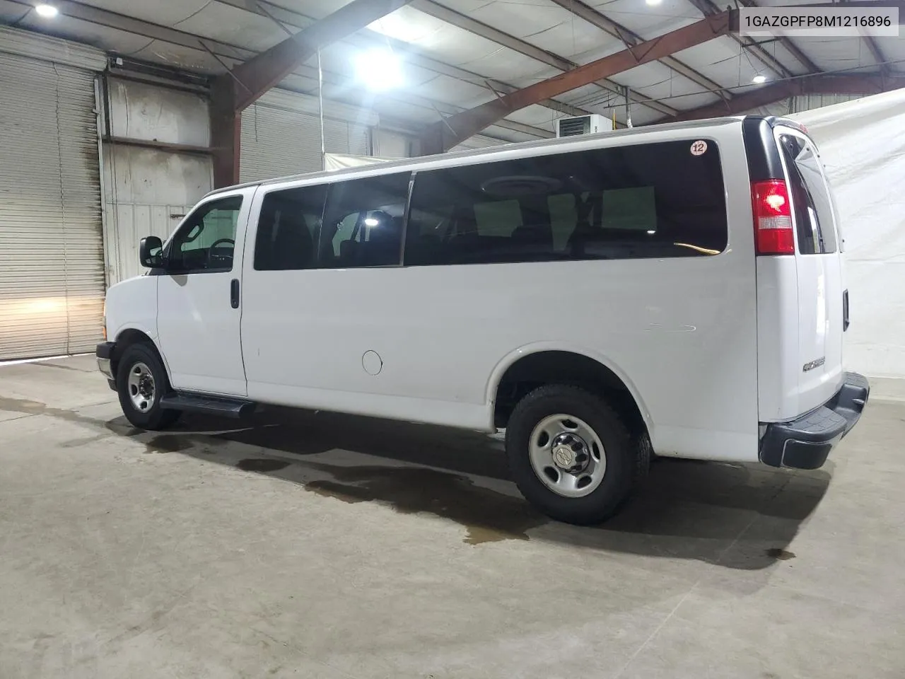 2021 Chevrolet Express G3500 Lt VIN: 1GAZGPFP8M1216896 Lot: 76134174