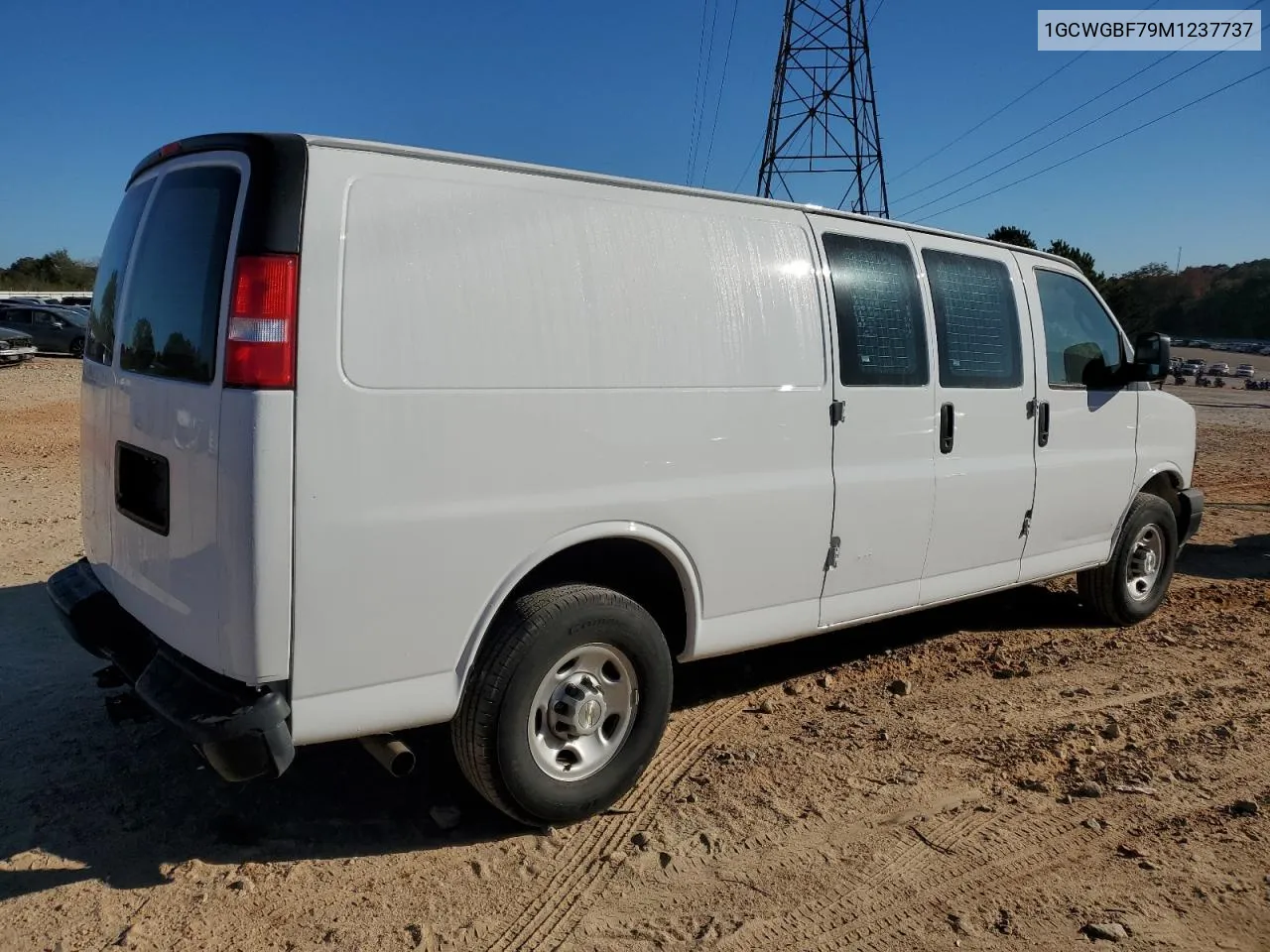 2021 Chevrolet Express G2500 VIN: 1GCWGBF79M1237737 Lot: 77200804