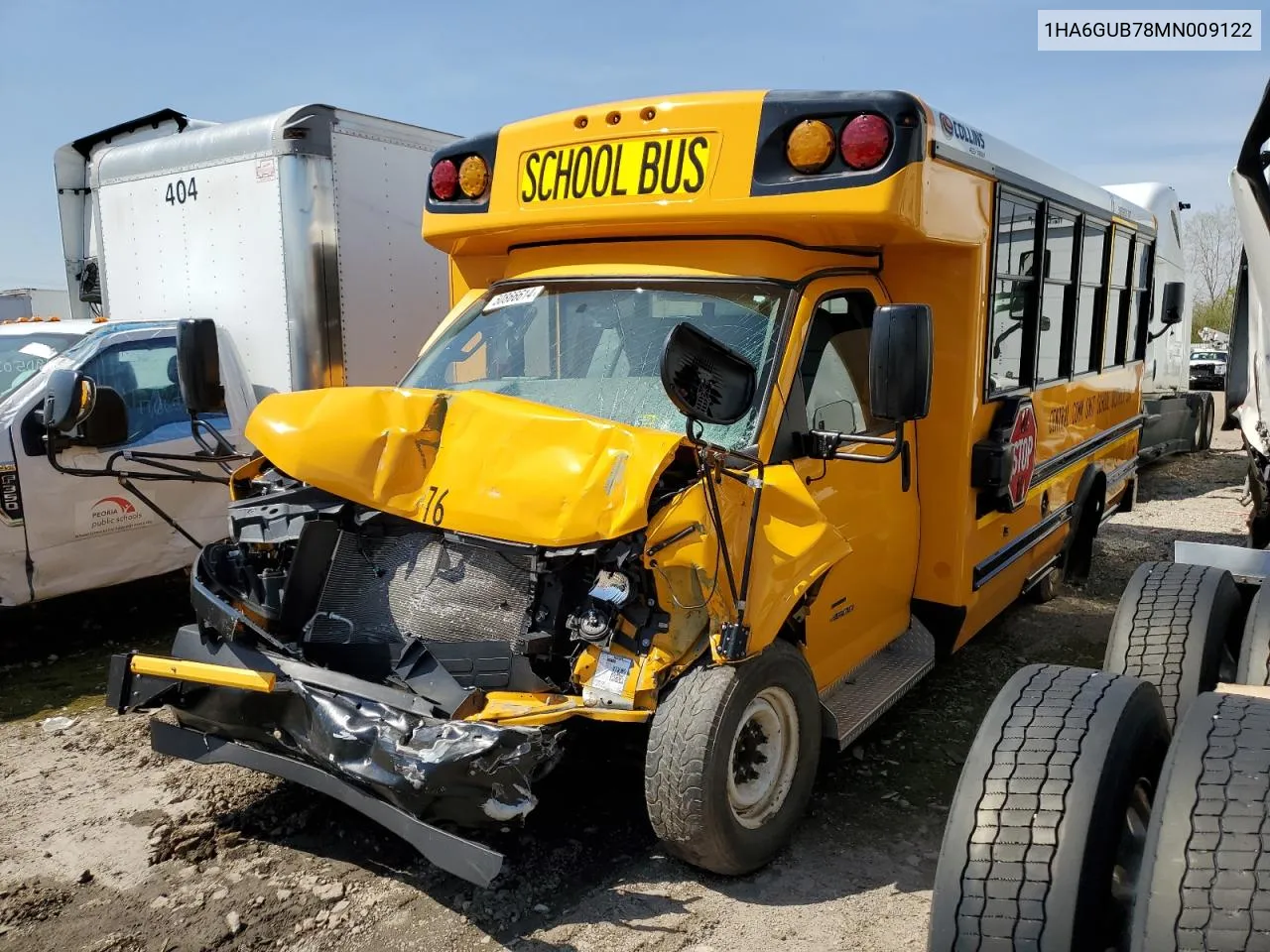 2021 Chevrolet Express G4500 VIN: 1HA6GUB78MN009122 Lot: 78543174