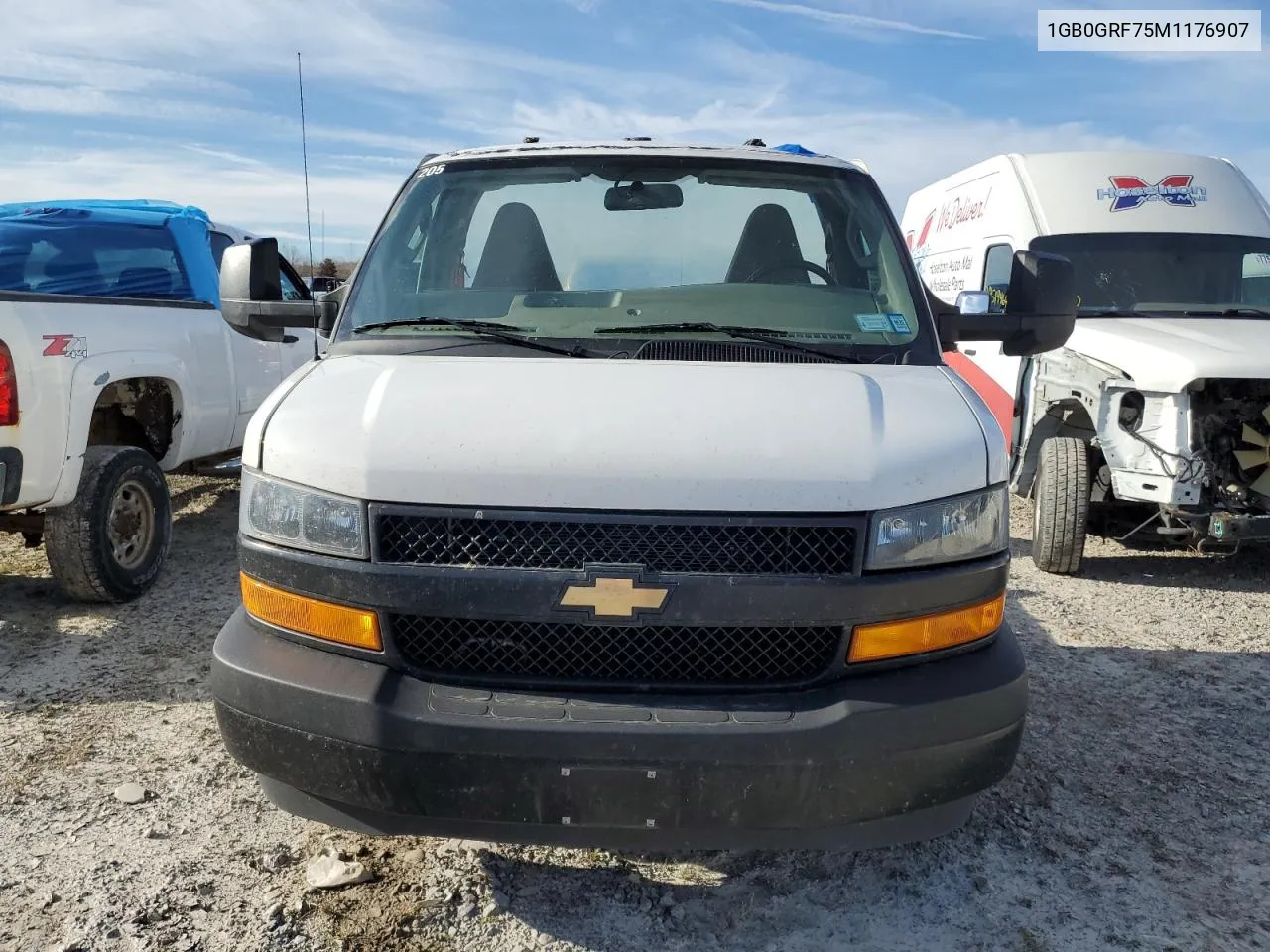 2021 Chevrolet Express G3500 VIN: 1GB0GRF75M1176907 Lot: 78645164