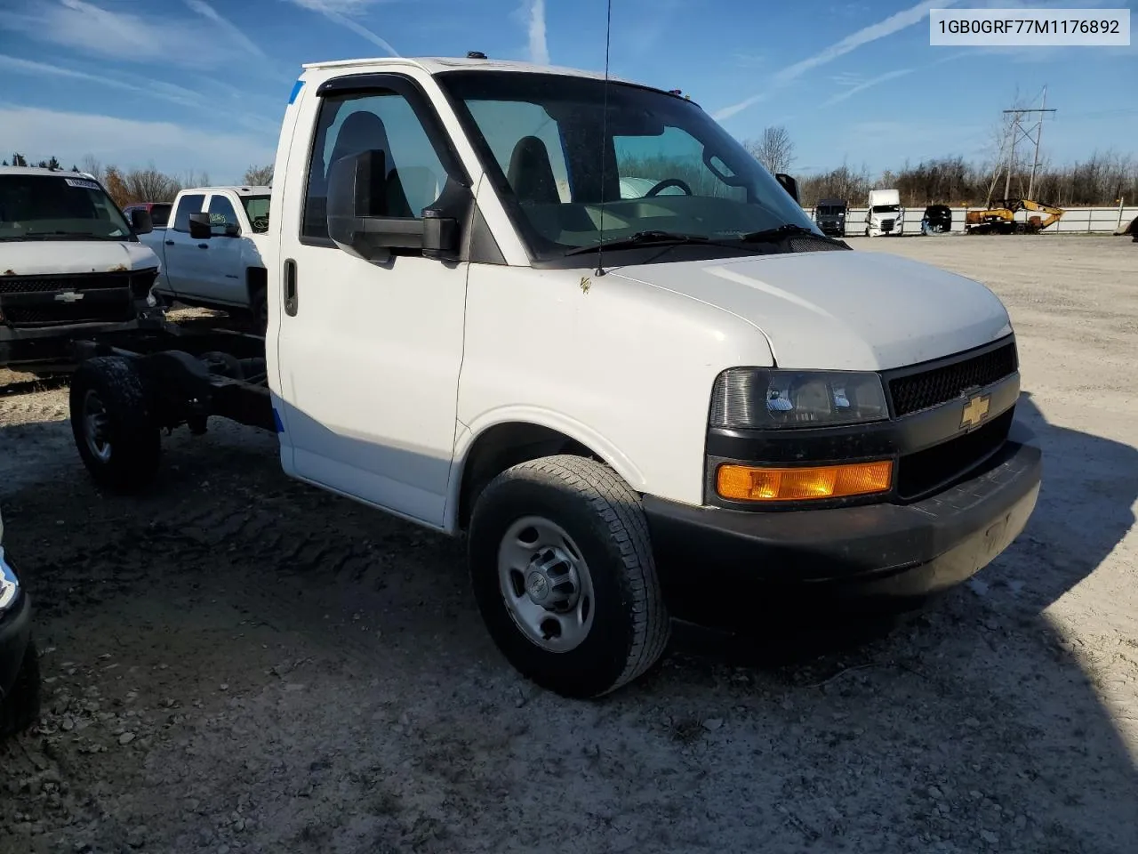 2021 Chevrolet Express G3500 VIN: 1GB0GRF77M1176892 Lot: 78646114