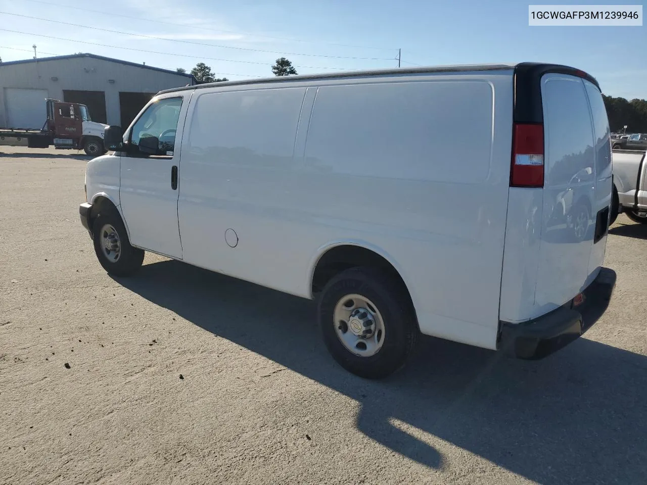 2021 Chevrolet Express G2500 VIN: 1GCWGAFP3M1239946 Lot: 78812764