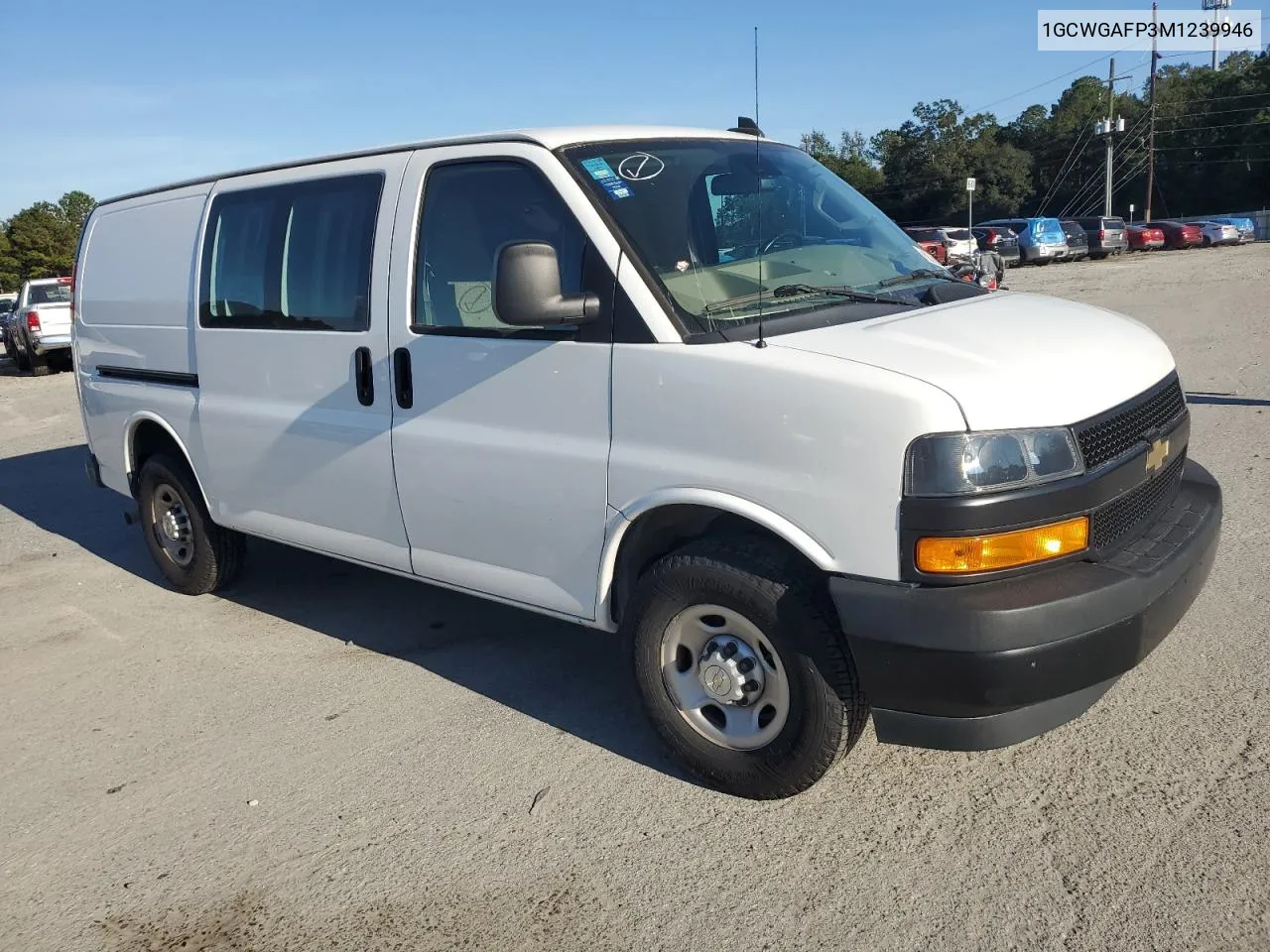 2021 Chevrolet Express G2500 VIN: 1GCWGAFP3M1239946 Lot: 78812764