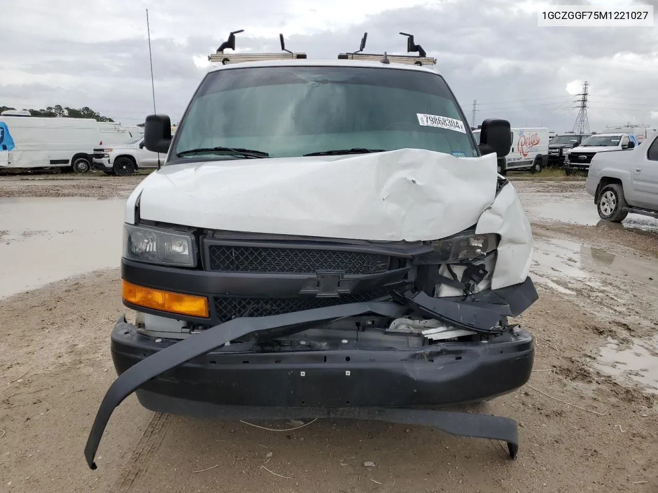 2021 Chevrolet Express G3500 VIN: 1GCZGGF75M1221027 Lot: 79868304