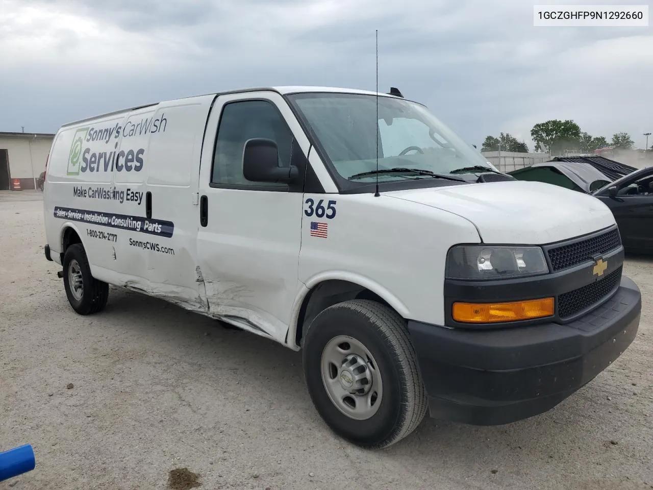 2022 Chevrolet Express G3500 VIN: 1GCZGHFP9N1292660 Lot: 57120574