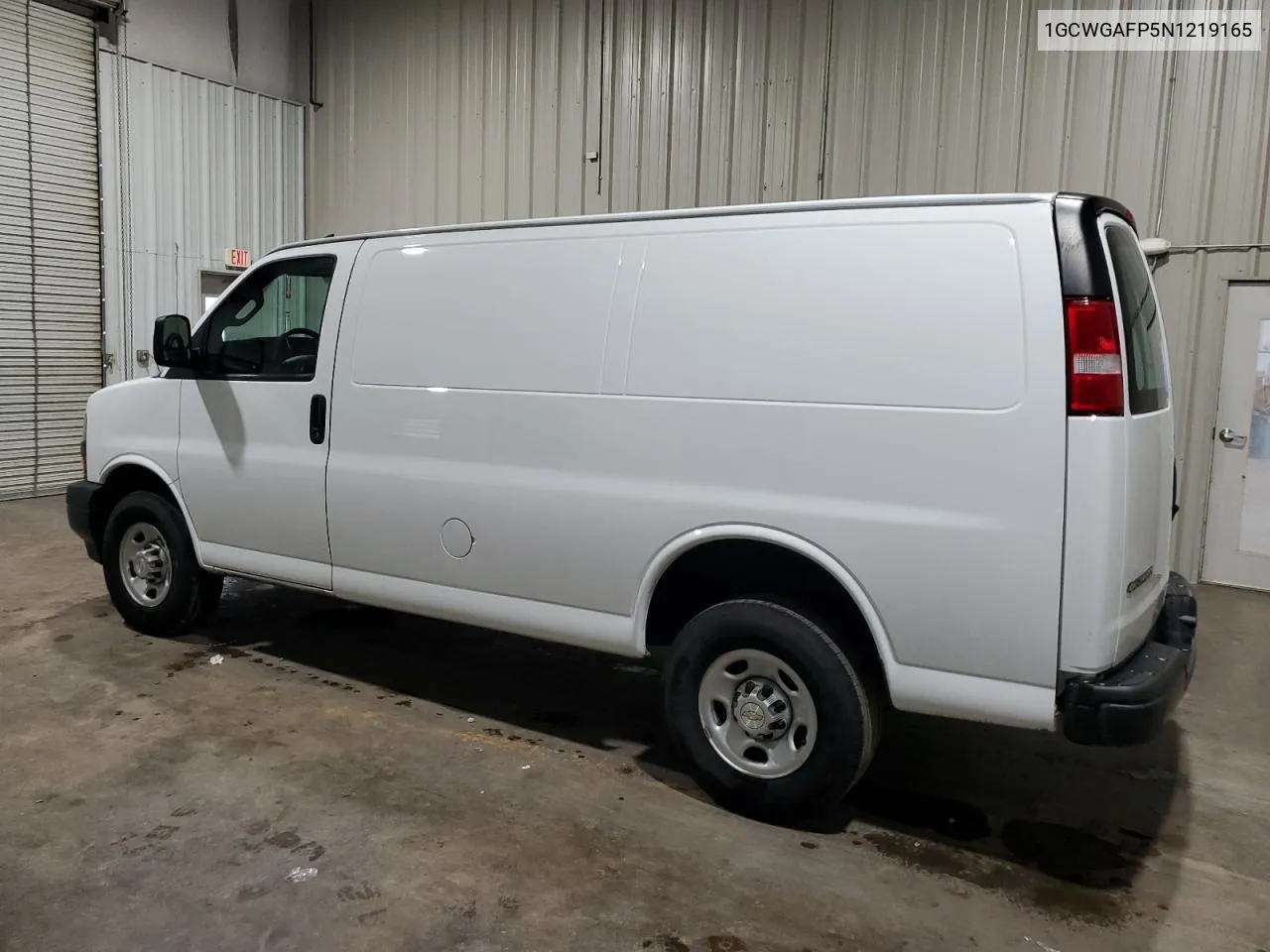 2022 Chevrolet Express G2500 VIN: 1GCWGAFP5N1219165 Lot: 61124284