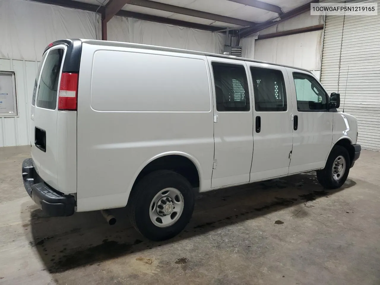 2022 Chevrolet Express G2500 VIN: 1GCWGAFP5N1219165 Lot: 61124284