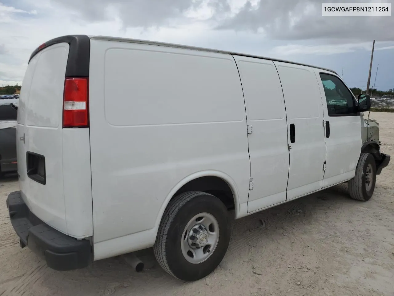 1GCWGAFP8N1211254 2022 Chevrolet Express G2500